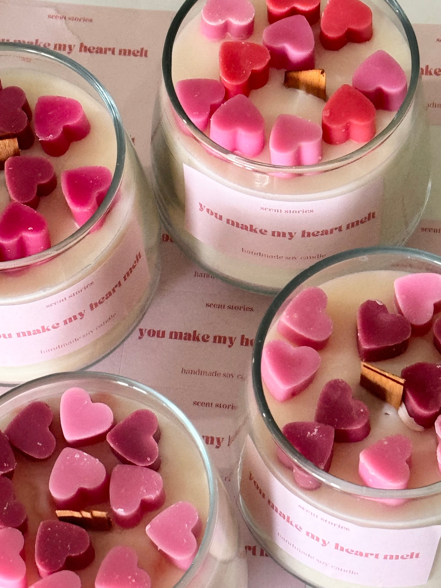 I love you - Valentines Candle