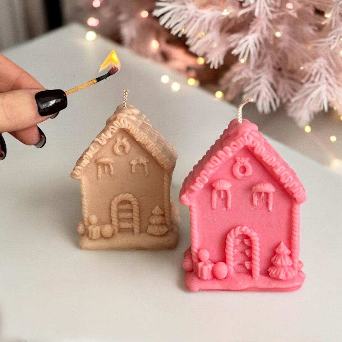 Mr &amp; Mrs Claus Houses