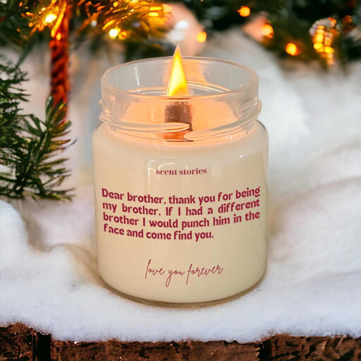 Dear Brother- Candle Gift