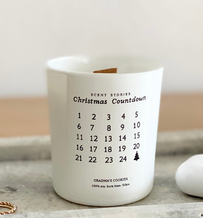 Christmas Countdown Candle - Scent Stories