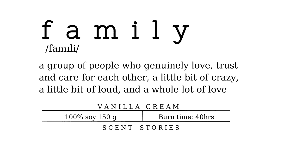 Say it with a candle - Scent Stories