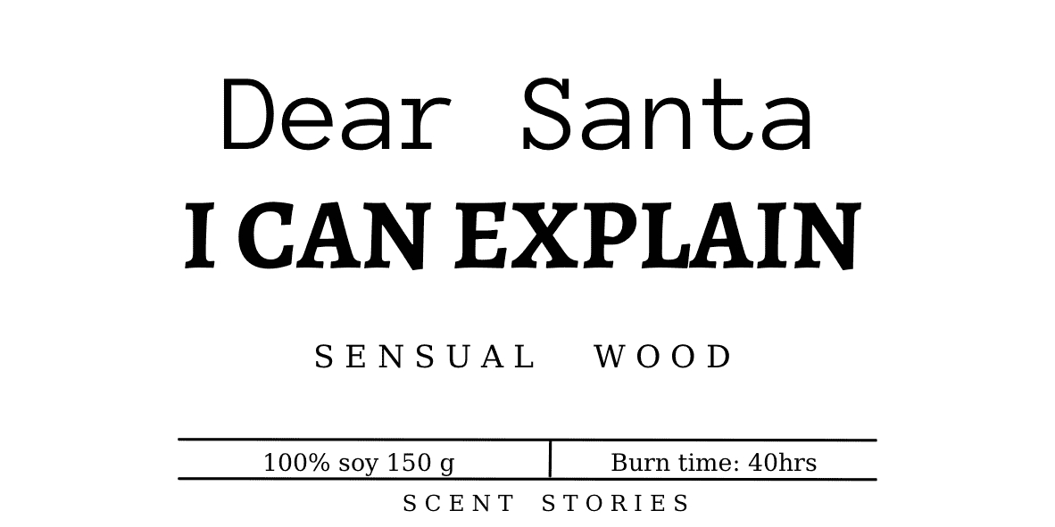 Say it with a candle - Scent Stories
