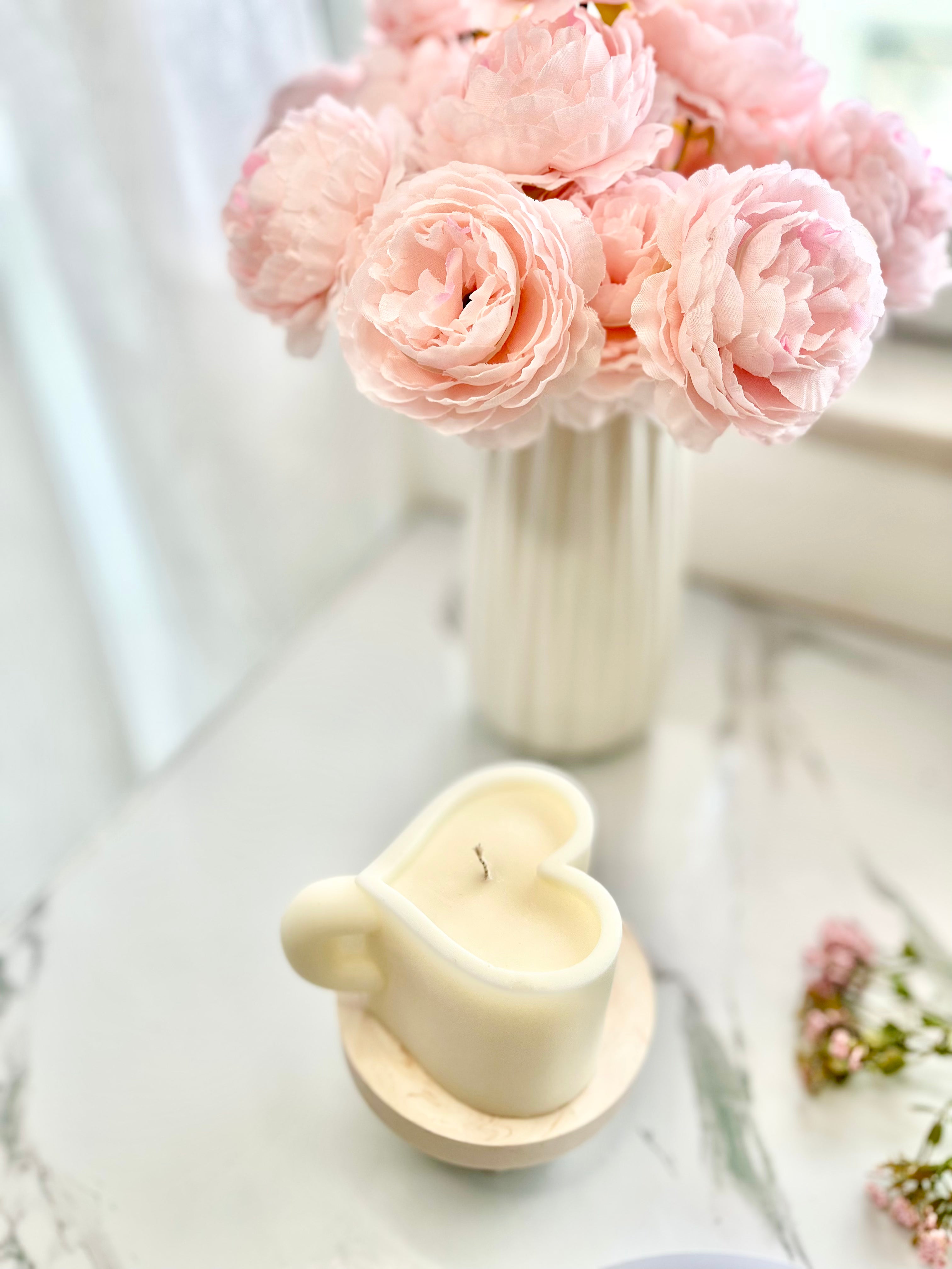 Heart Cup Candle