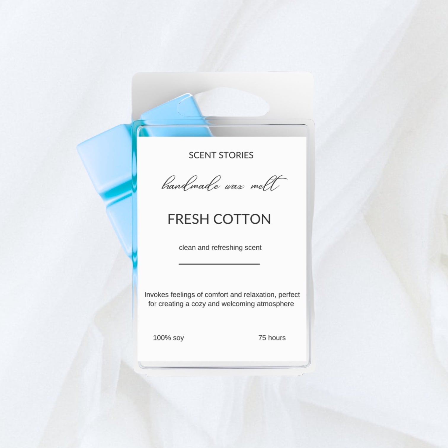Fresh Cotton-Wax melt - Scent Stories
